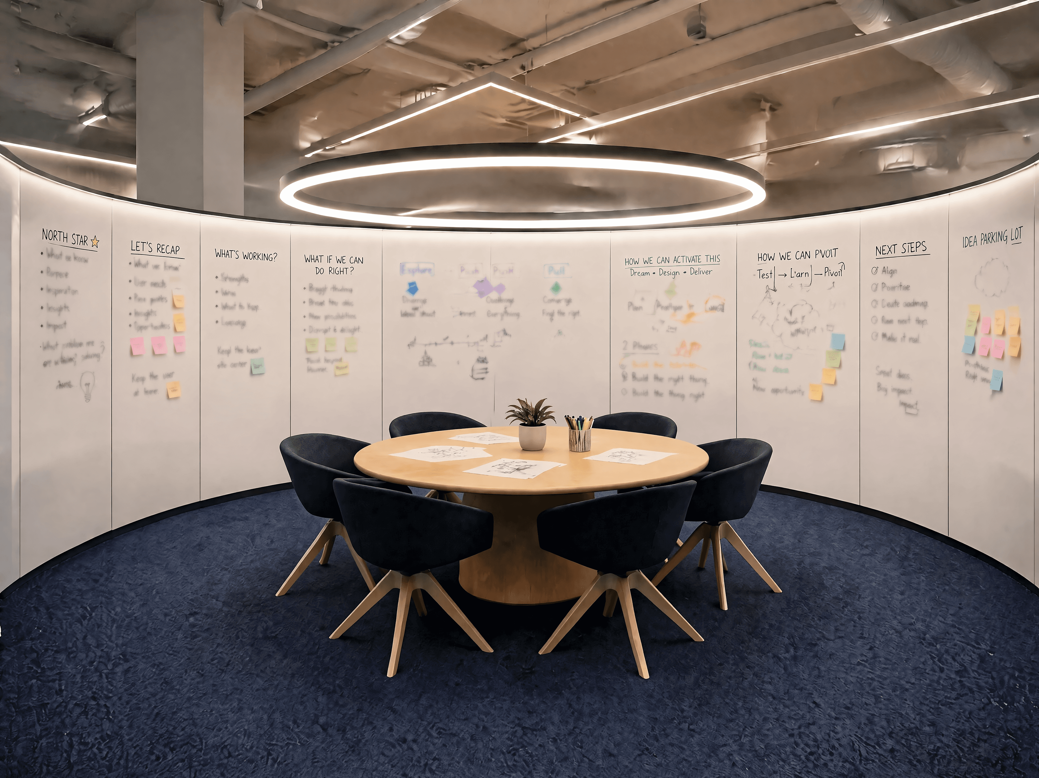 Abstract placeholder for generative storytelling artifacts and concept visualization work